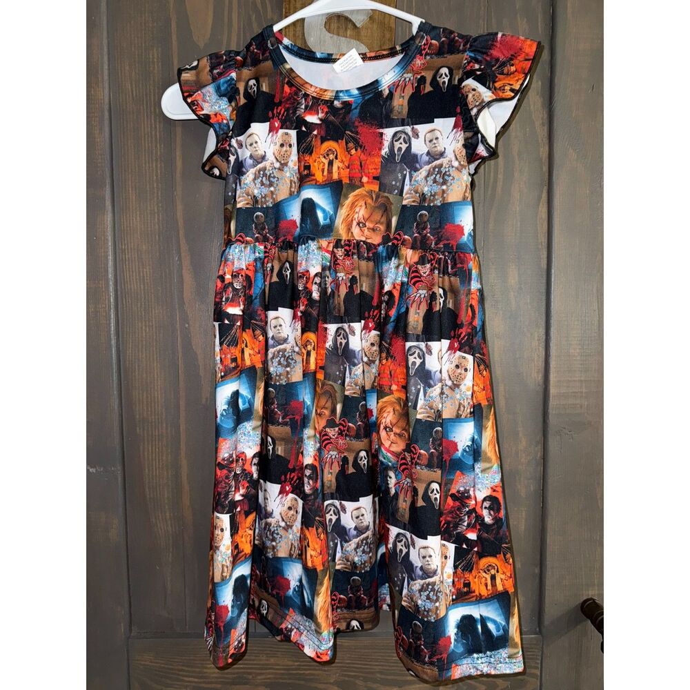 GIRLS HORROR MOVIE DRESS